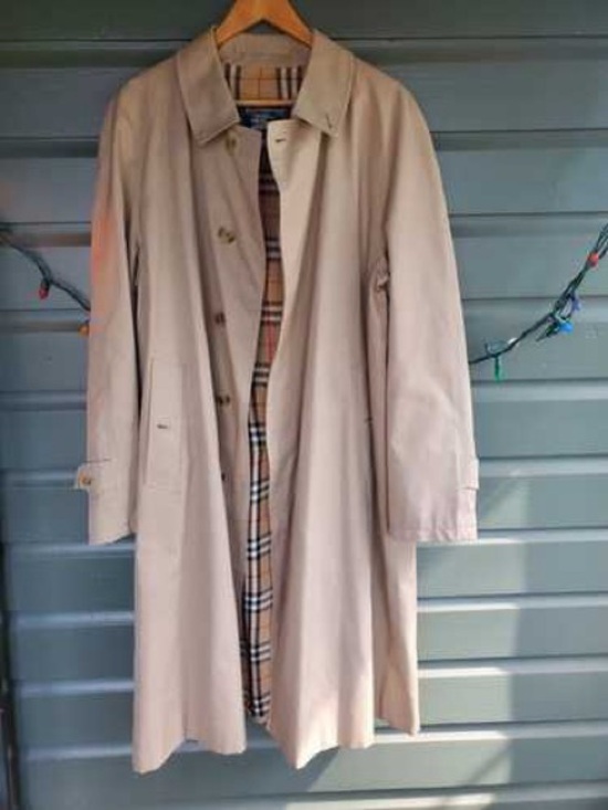 Burberry Other - Vintage Burberry Trench Coat with Plaid Lining